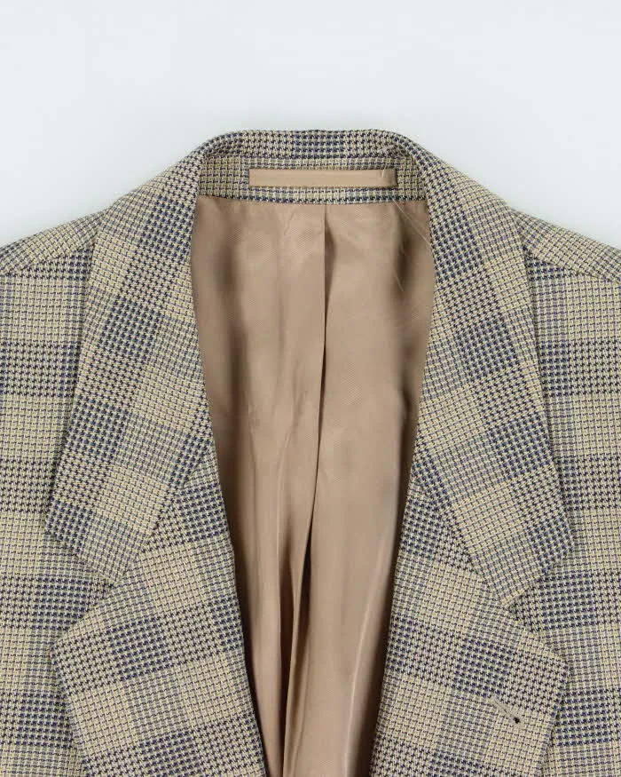 Vintage 1990s Hugo Boss Wool Houndstooth Check Single Breasted Blazer - XXL sold by Rokit product image thumbnail 5