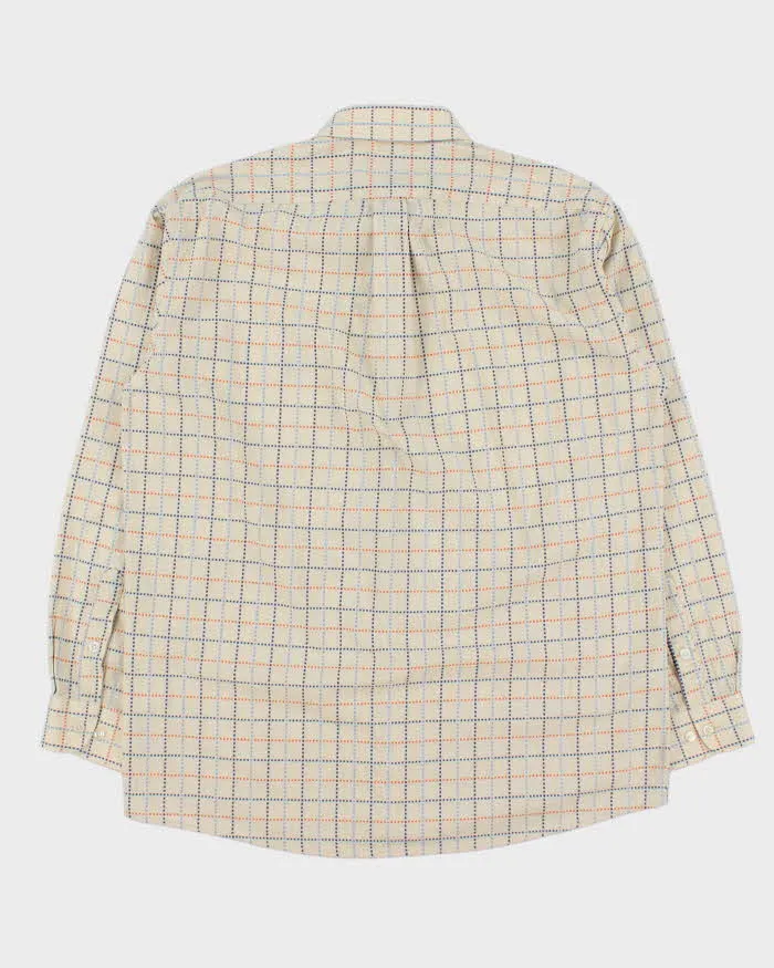 Vintage Y2K 00s Versace Sport Stitch Dotted Check Long Sleeve Shirt - L sold by Rokit product image thumbnail 2