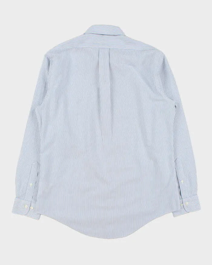 Vintage Brooks Brothers Classic Regent Striped Supima Long Sleeve Oxford Shirt - M sold by Rokit product image thumbnail 2