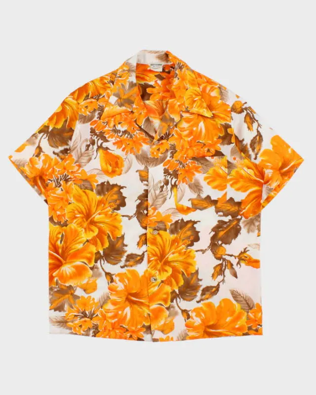 Vintage 1970s Made In Hawaii Hawaiian Shirt - L made by Rokit