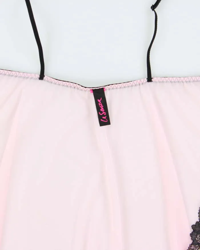 Vintage Y2k 2000s La Senza Mesh Clip Front Top - S sold by Rokit product image thumbnail 5