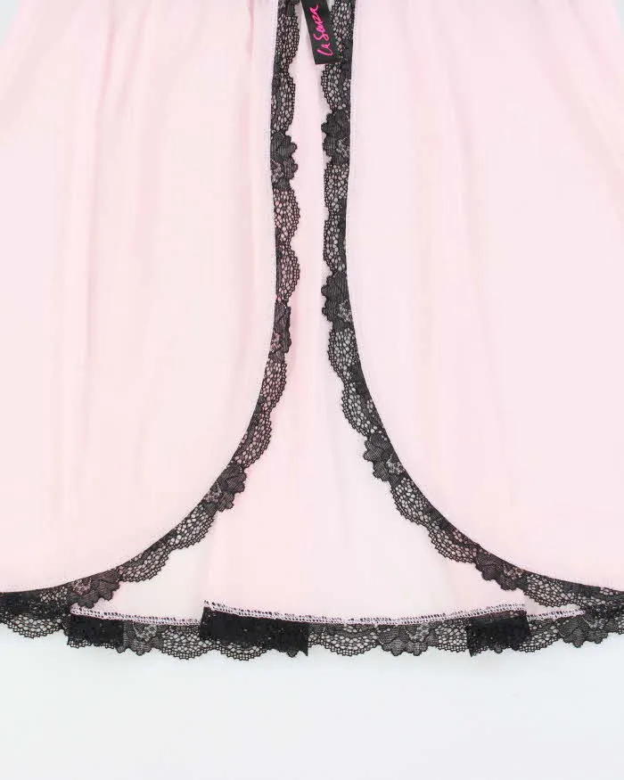 Vintage Y2k 2000s La Senza Mesh Clip Front Top - S sold by Rokit product image thumbnail 4