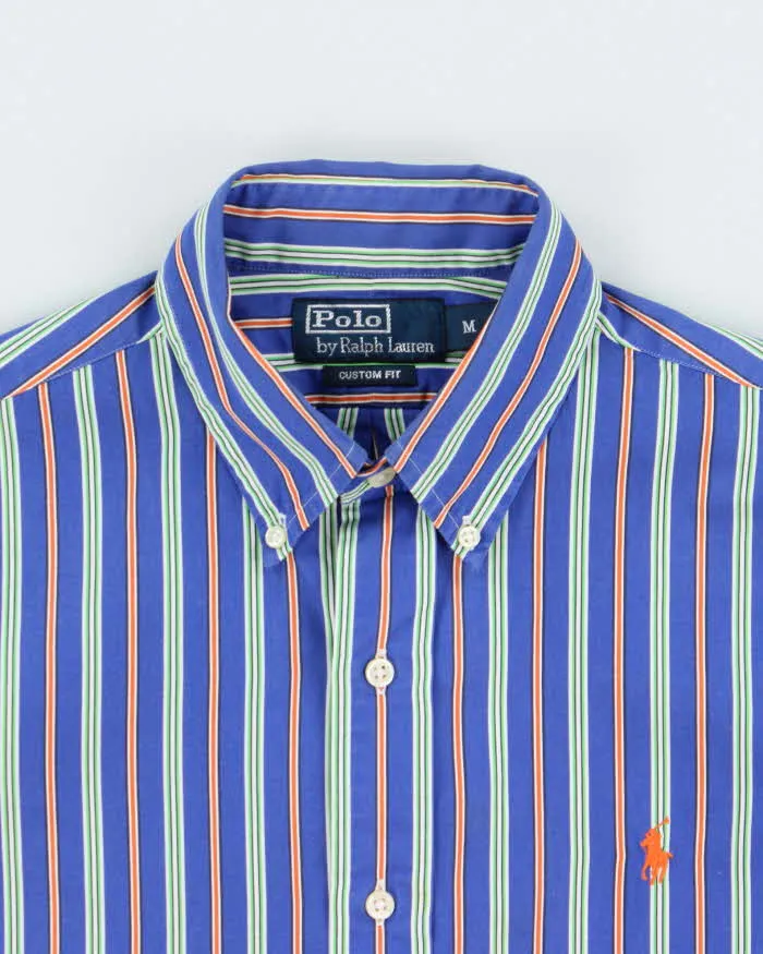 Vintage Y2K 00s Polo Ralph Lauren Striped Custom Fit Long Sleeve Shirt - M sold by Rokit product image thumbnail 5