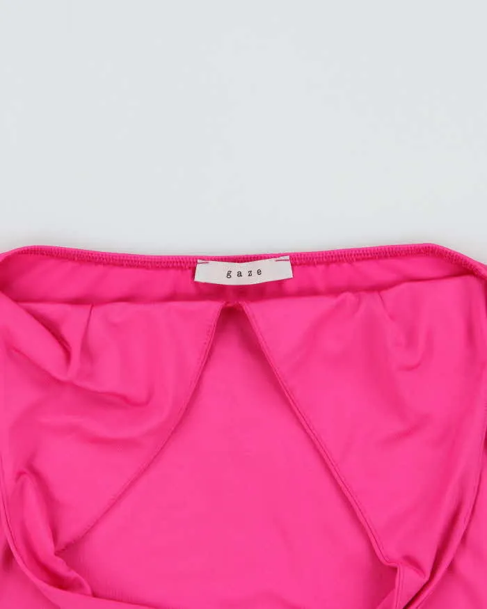 Vintage Y2k 2000s Gaze Slinky Halter Neck Top - S sold by Rokit product image thumbnail 5