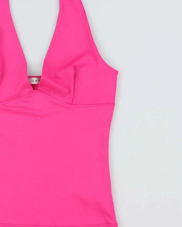 Vintage Y2k 2000s Gaze Slinky Halter Neck Top - S sold by Rokit product image thumbnail 3
