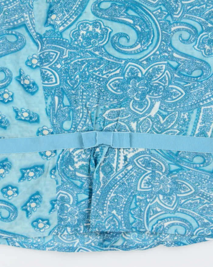 Vintage Y2k 2000s Thomo Paisley Pattern Blouse - M sold by Rokit product image thumbnail 4