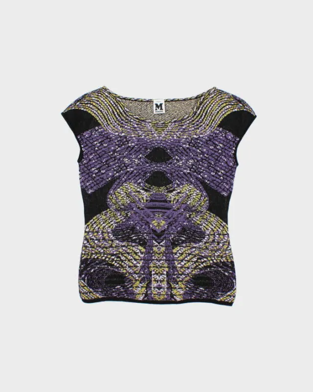 DSWT M Missoni Abstract Knit Top - M made by Rokit