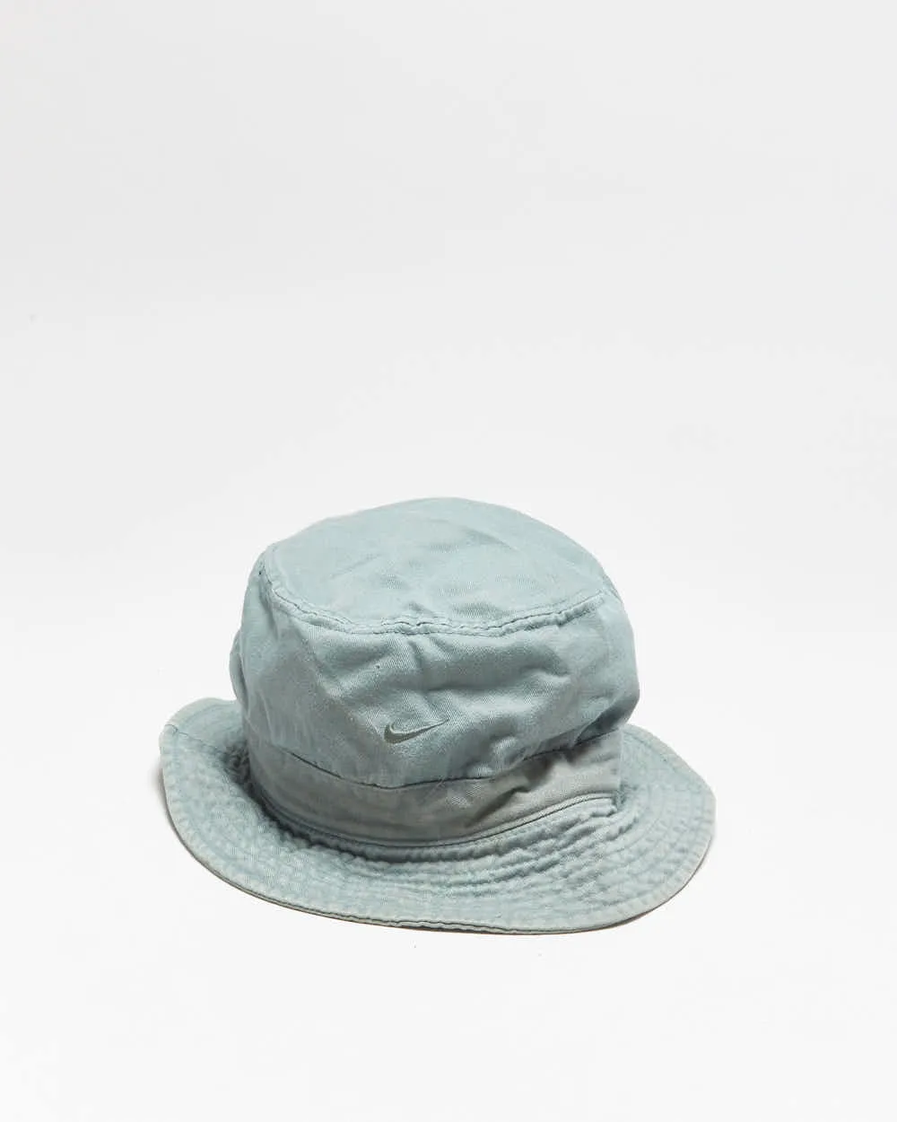 Vintage Y2K 00s Nike Sage Green Canvas Bucket Hat - M sold by Rokit