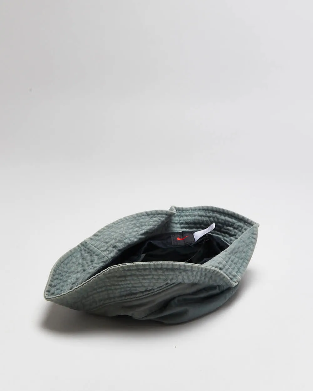 Vintage Y2K 00s Nike Sage Green Canvas Bucket Hat - M sold by Rokit product image thumbnail 5