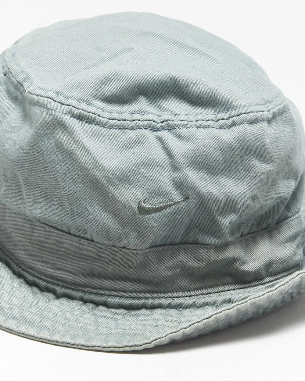 Vintage Y2K 00s Nike Sage Green Canvas Bucket Hat - M sold by Rokit product image thumbnail 3