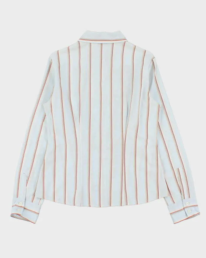 Vintage Y2k 2000s Just Cavalli Glittery Striped Blouse - L sold by Rokit product image thumbnail 2
