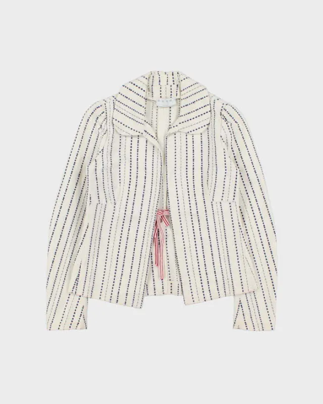 Vintage Y2k 2000s Marni Structed Cotton Jacket - XS made by Rokit