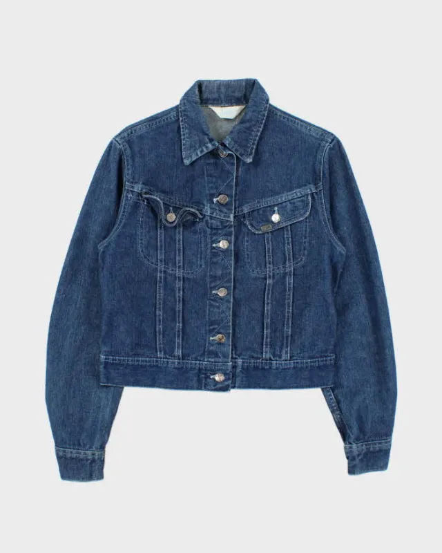 Vintage 1987 Lee Women's Made In Canada Medium Wash Denim Trucker Jacket - S made by Lee