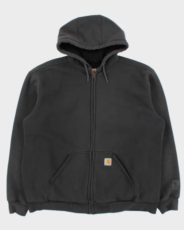 Vintage Carhartt Rain Defender Heavyweight Zip-up Hoodie - L made by Carhartt