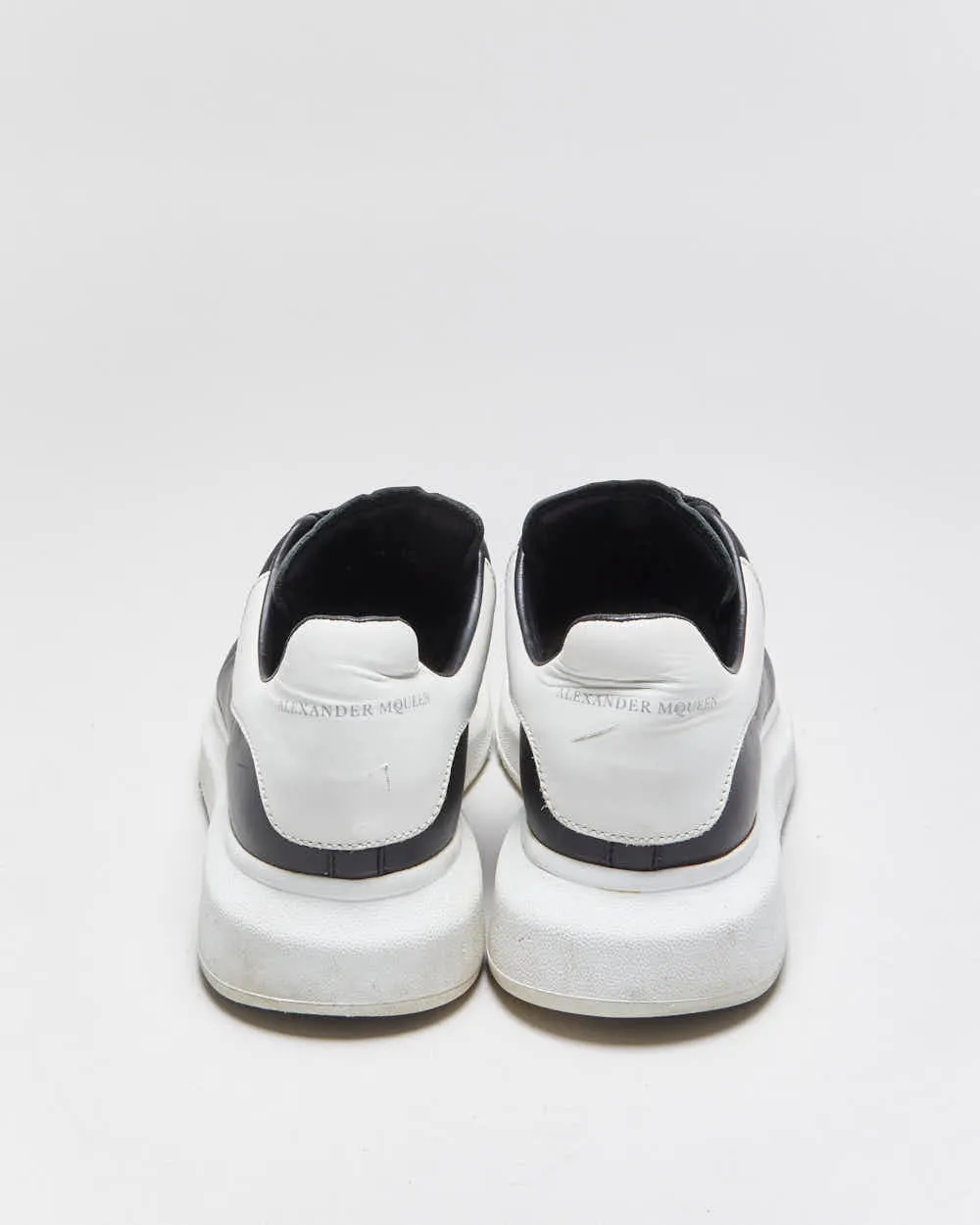 2021 Alexander Mcqueen Black Leather Oversized 'Larry' Trainers - UK7 sold by Rokit product image thumbnail 4