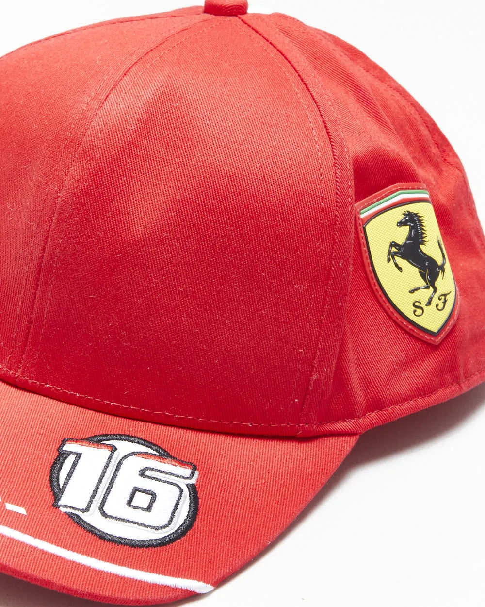 2025 Puma SF Ferrari Racing F1 Team Leclerc Embroidered Baseball Snapback - OS sold by Rokit product image thumbnail 3
