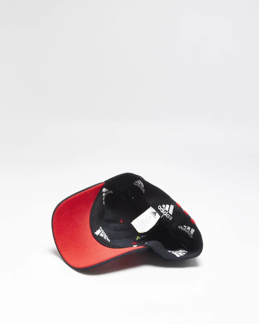 Vintage Y2K 00s Adidas AC Milan FC A-Flex Baseball Cap - M/L sold by Rokit product image thumbnail 5