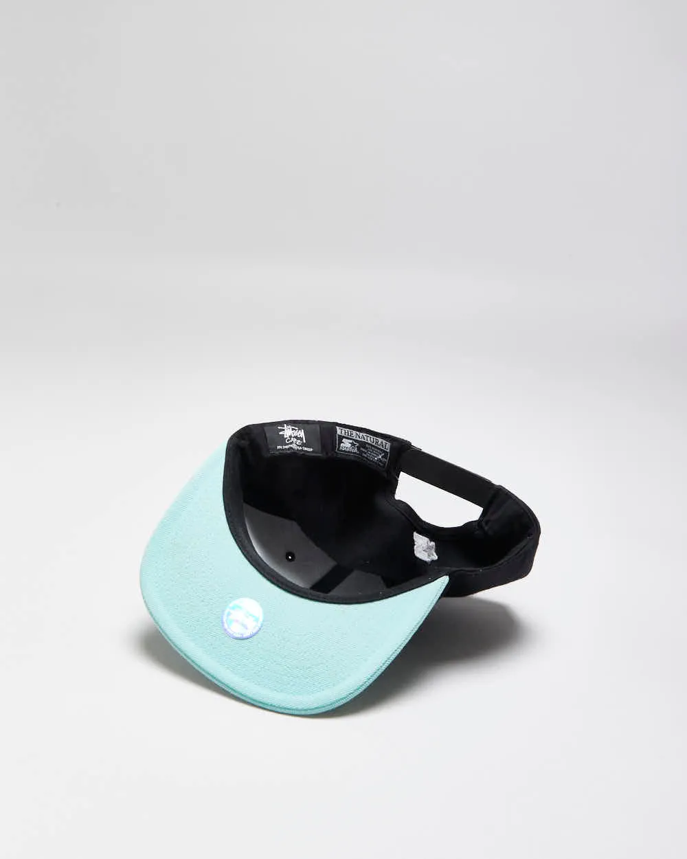 Vintage Starter x Stussy Wool Blend Embroidered Teal Snapback - OS sold by Rokit product image thumbnail 5