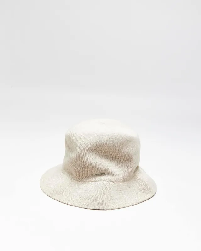 Vintage Y2K 00s Kangol 'Hiro' Woven Trilby Hat - XL made by Kangol