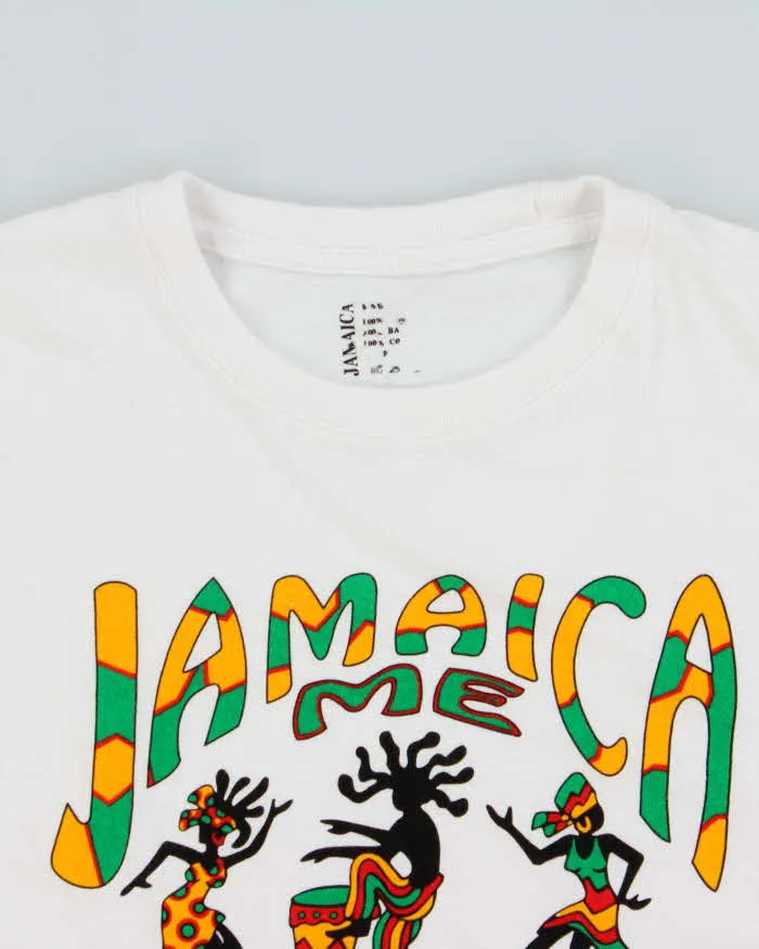Vintage 00s 'Jamaica Me Crazy' Graphic Novelty Crewneck T-Shirt - S sold by Rokit product image thumbnail 5