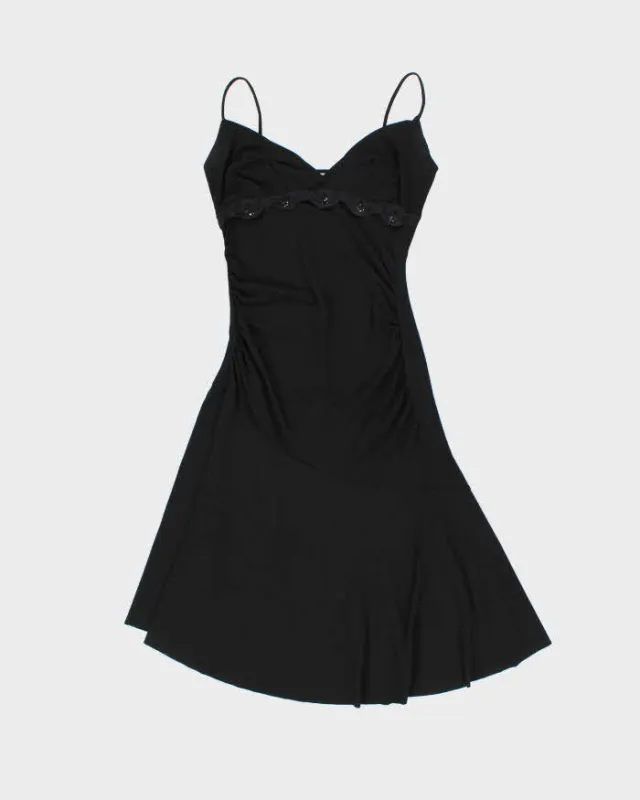 Vintage Y2k 2000s Capucino Flared Dress - M made by Rokit