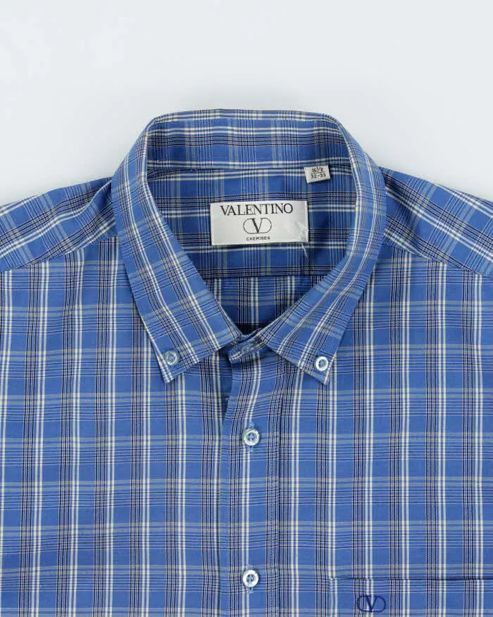 Vintage 1990s Valentino Chemises Plaid Long Sleeve Shirt - M sold by Rokit product image thumbnail 5