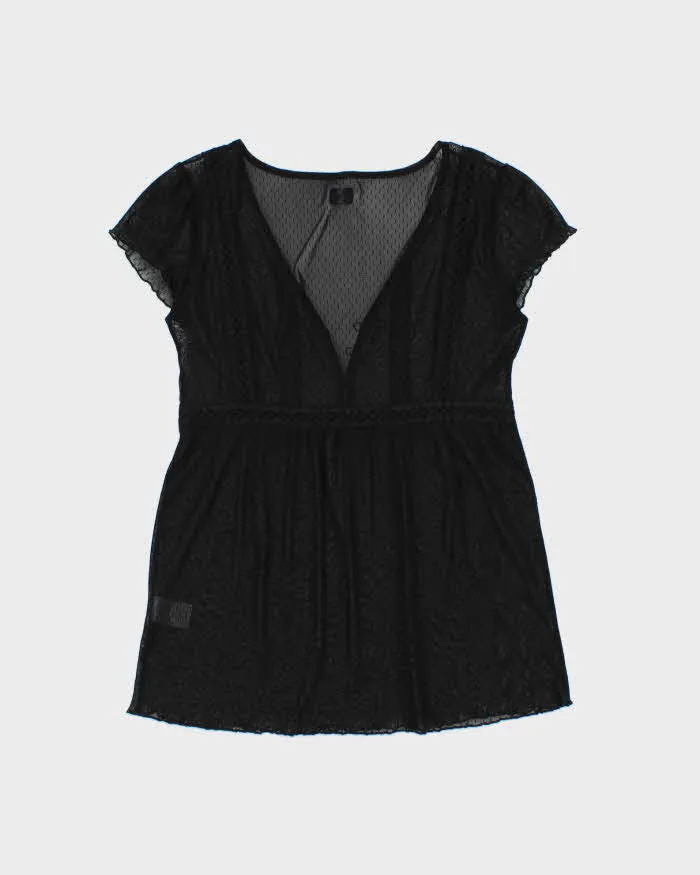 Vintage Y2k 2000s Talula Mesh Blouse - M sold by Rokit product image thumbnail 2