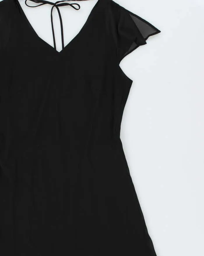 Vintage Y2k 2000s Esprit Tie Back Lined Mesh Dress - M sold by Rokit product image thumbnail 3