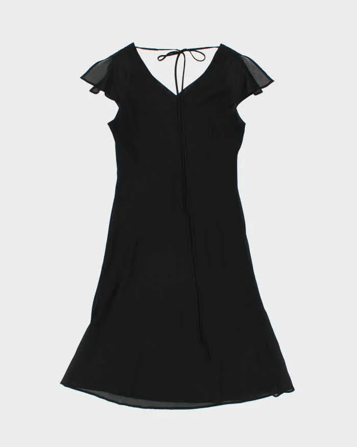 Vintage Y2k 2000s Esprit Tie Back Lined Mesh Dress - M sold by Rokit product image thumbnail 2