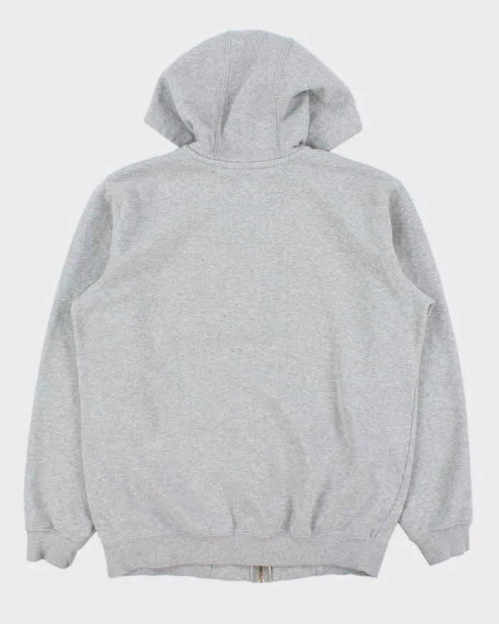Vintage Carhartt Marl Grey Midweight Loose Fit Zip-Up Hoodie - M sold by Rokit product image thumbnail 2