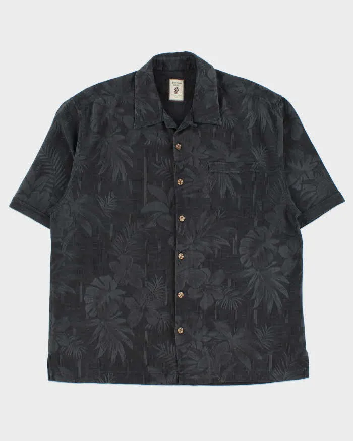 Vintage Jamaica Jaxx Silk Hawaiian Shirt - L sold by Rokit