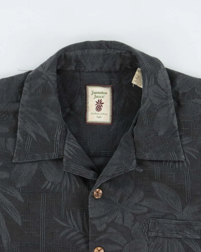 Vintage Jamaica Jaxx Silk Hawaiian Shirt - L sold by Rokit product image thumbnail 5