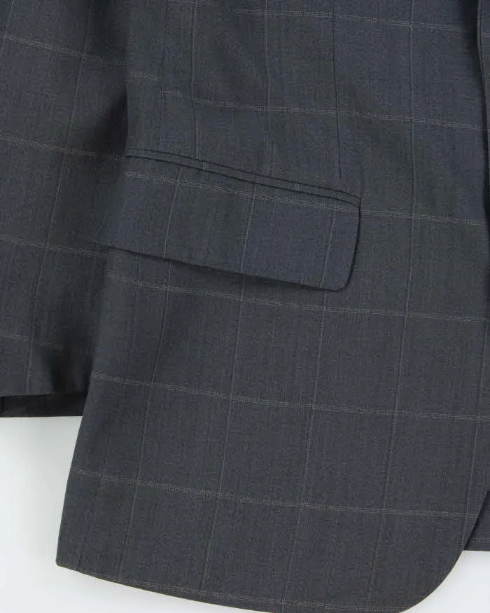 Vintage 1980s Yves Saint Laurent Check Wool Single Breasted Blazer - M sold by Rokit product image thumbnail 5