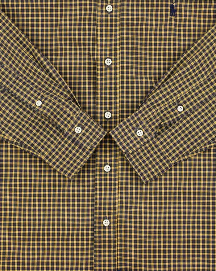 Vintage 1990s Ralph Lauren Oversized Checked Long Sleeve Shirt - L sold by Rokit product image thumbnail 4