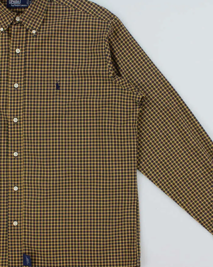 Vintage 1990s Ralph Lauren Oversized Checked Long Sleeve Shirt - L sold by Rokit product image thumbnail 3