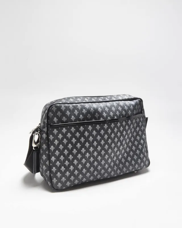 Vintage Y2k 2000s Patrick Cox Fleur-de-lys Crossbody Bag made by Rokit