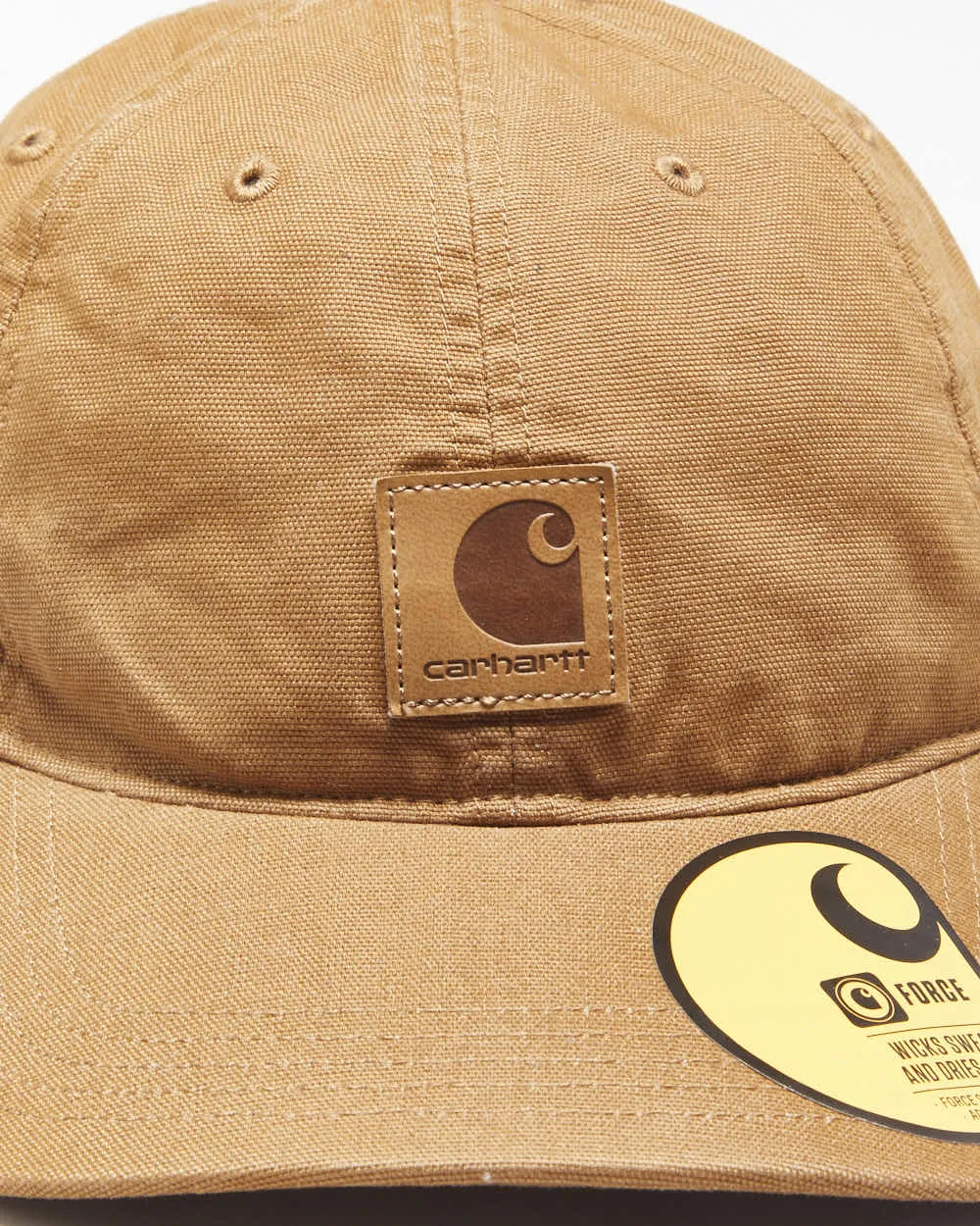 DS Vintage Carhartt Force Odessa Tan Canvas Velcro Baseball Cap - OS sold by Rokit product image thumbnail 3