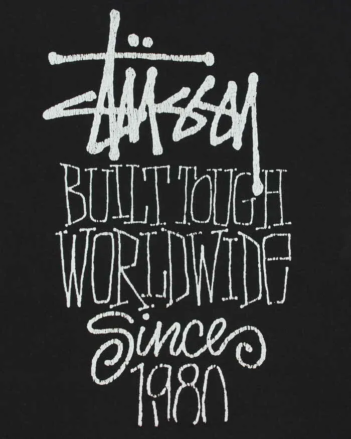 Vintage Stussy Heavyweight Boxy Crewneck T-shirt - L sold by Rokit product image thumbnail 4