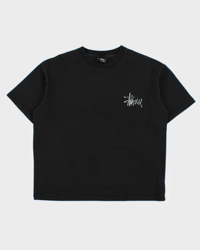 Vintage Stussy Heavyweight Boxy Crewneck T-shirt - L made by Stussy