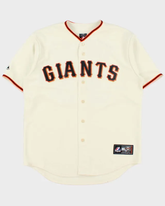 Vintage 2009-10 Majestic San Francisco Giants Rowand #33 Official MLB Home Baseball Jersey - L made by Rokit