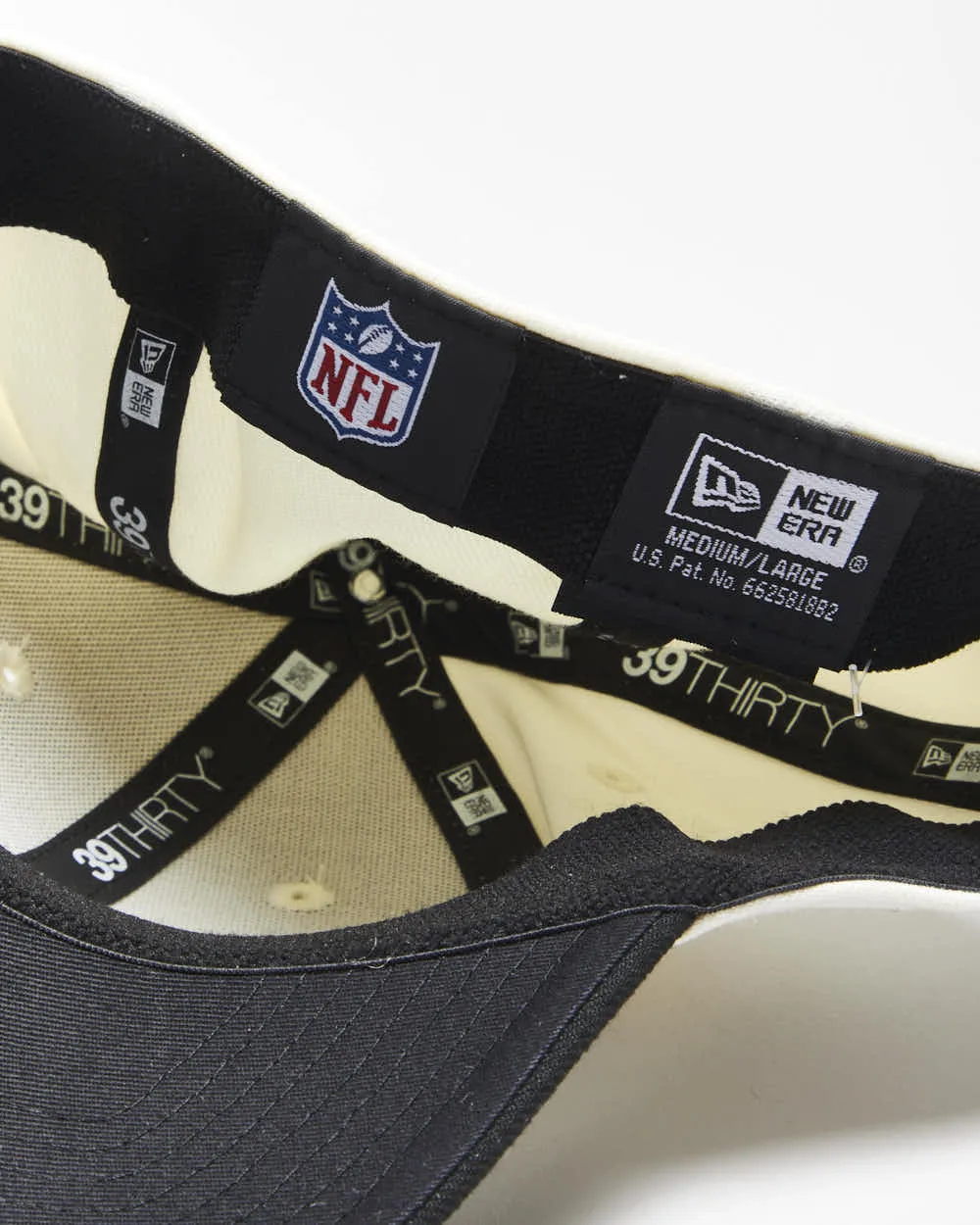 Vintage New Era 39Thirty New Orleans Saints NFL Stretch Fit Baseball Cap - M/L sold by Rokit product image thumbnail 4