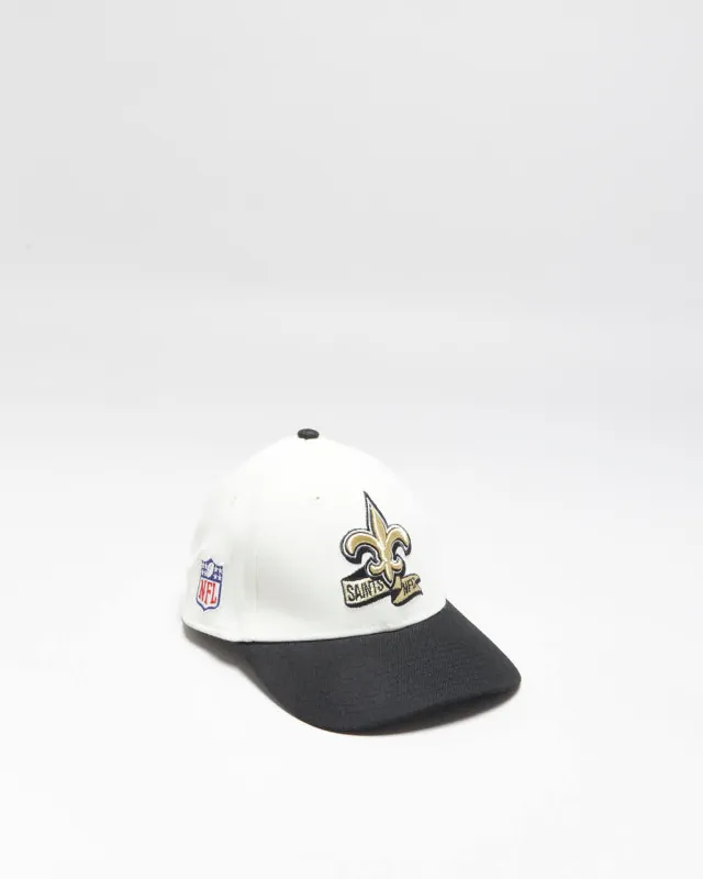 Vintage New Era 39Thirty New Orleans Saints NFL Stretch Fit Baseball Cap - M/L made by Rokit
