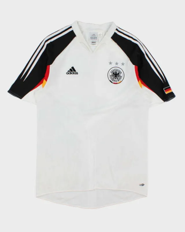Vintage 2004-05 Adidas Germany Euros 04 Climacool Home Football Shirt - M made by Adidas