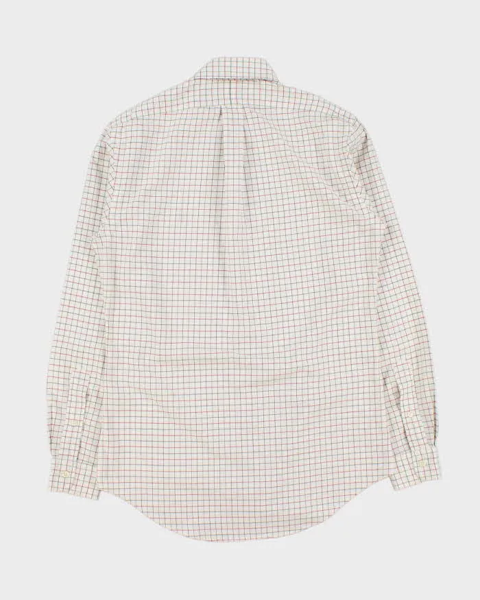 Vintage Y2K 00s Ralph Lauren Windowpane Check Custom Fit Long Sleeve Shirt - S sold by Rokit product image thumbnail 2