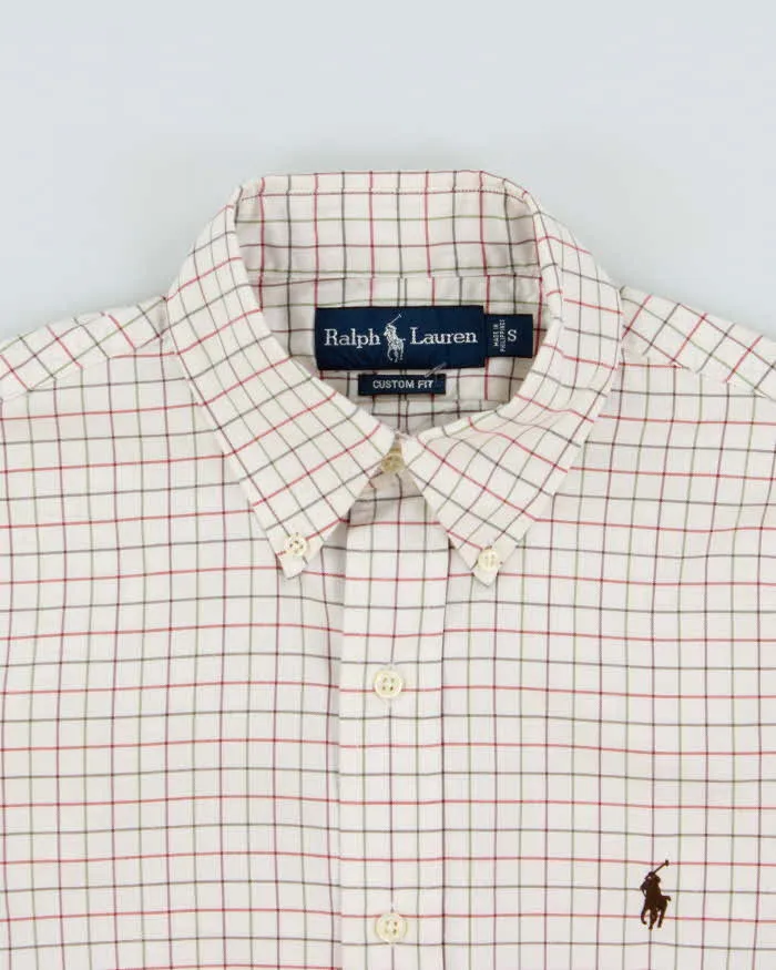 Vintage Y2K 00s Ralph Lauren Windowpane Check Custom Fit Long Sleeve Shirt - S sold by Rokit product image thumbnail 5