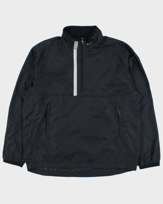 Vintage Y2K 2000 Nike Soft Shell 3M Half-Zip Windbreaker Jacket - M made by Nike