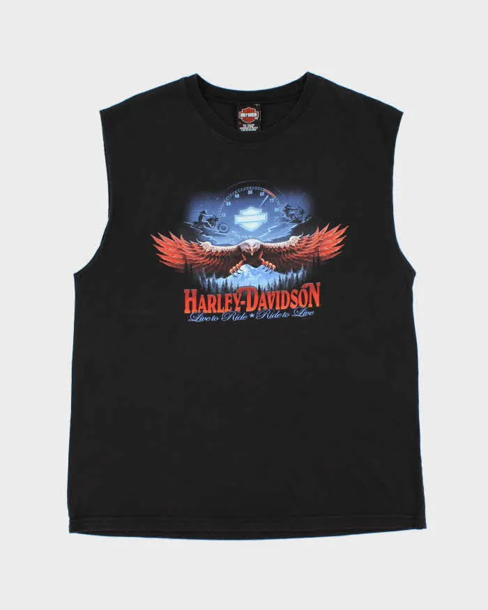 Vintage 2005 Y2K Harley Davidson 'Superstition Apache Arizona' Heavyweight Sleeveless T-Shirt - XL sold by Rokit
