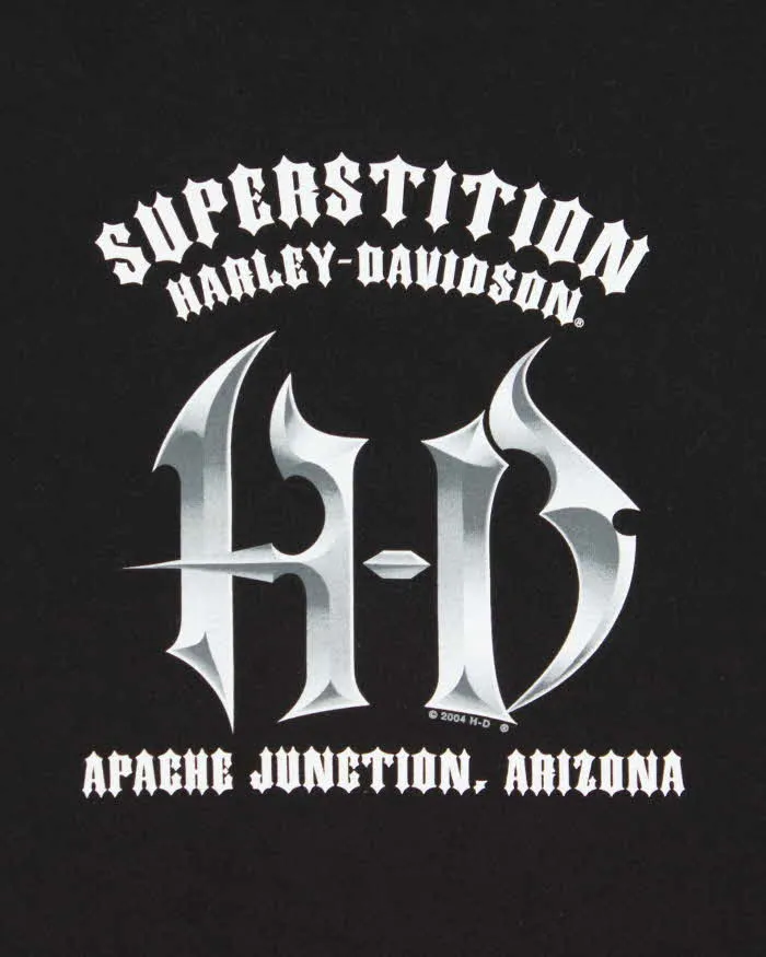 Vintage 2005 Y2K Harley Davidson 'Superstition Apache Arizona' Heavyweight Sleeveless T-Shirt - XL sold by Rokit product image thumbnail 4