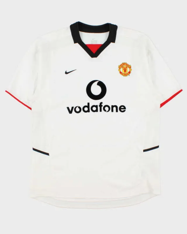 Vintage 2002-03 Nike Manchester United Away Football Shirt - L made by Nike