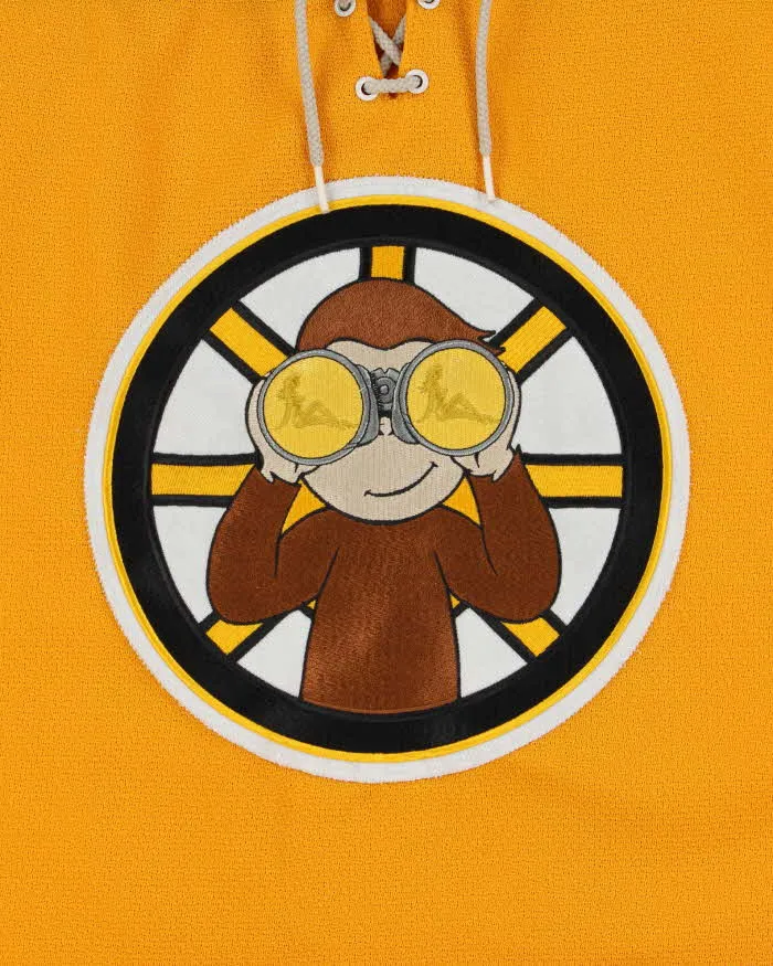 Vintage 1990s Athletic Knit Curious George #13 Made In Canada Ice Hockey Jersey - L sold by Rokit product image thumbnail 5